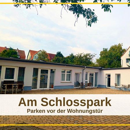 Fewo Urban Gotha - Apartment Orangerie - Am Schlosspark- Parken An Der Der Tuer- Barrierefrei, 900 Meter Zum Bahnhof - Wallbox Exterior foto