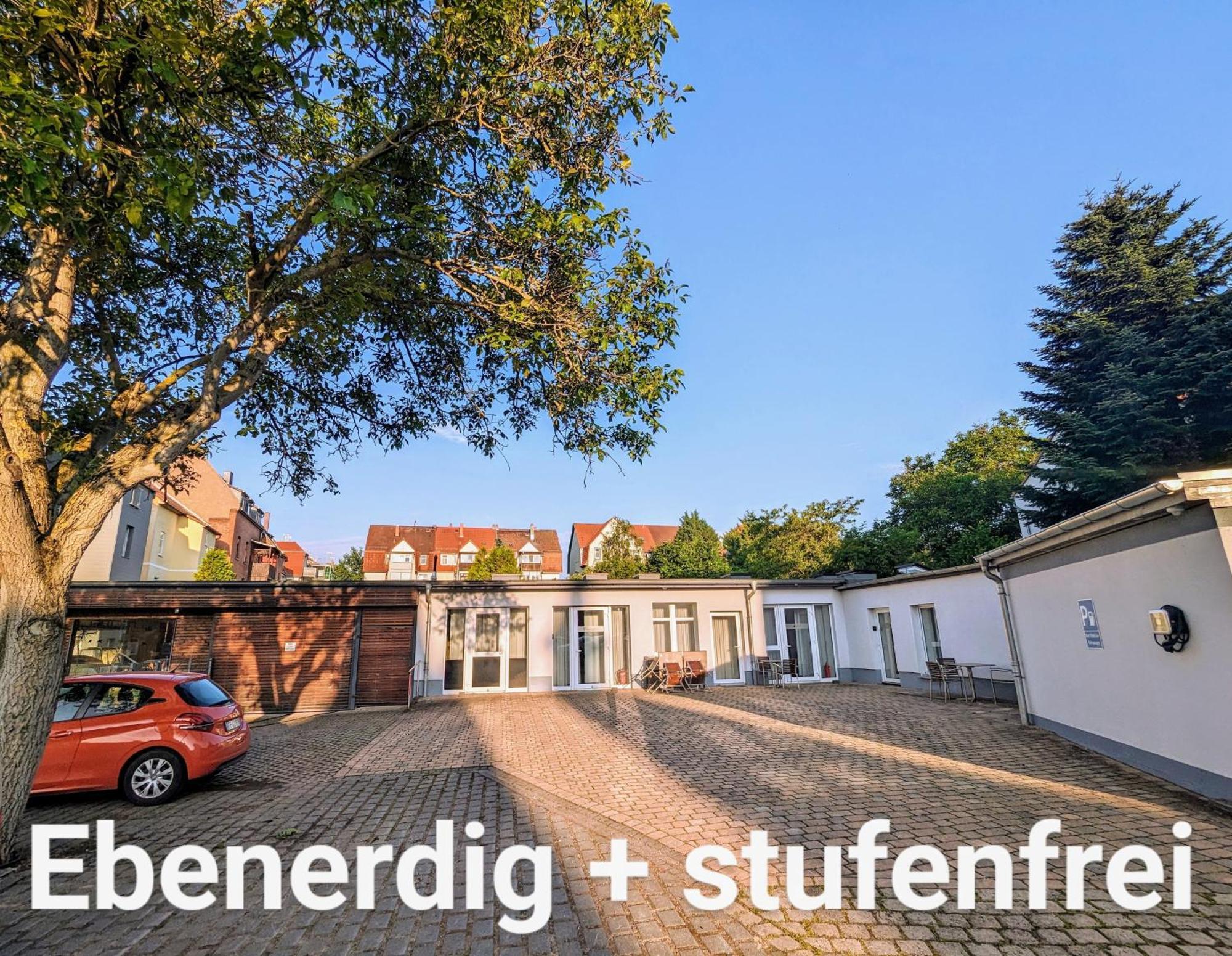 Fewo Urban Gotha - Apartment Orangerie - Am Schlosspark- Parken An Der Der Tuer- Barrierefrei, 900 Meter Zum Bahnhof - Wallbox Exterior foto